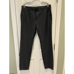 Theory Zaine Pant in Precision Ponte Basalt Dark Blue/Gray Men's 32 Chino Golf